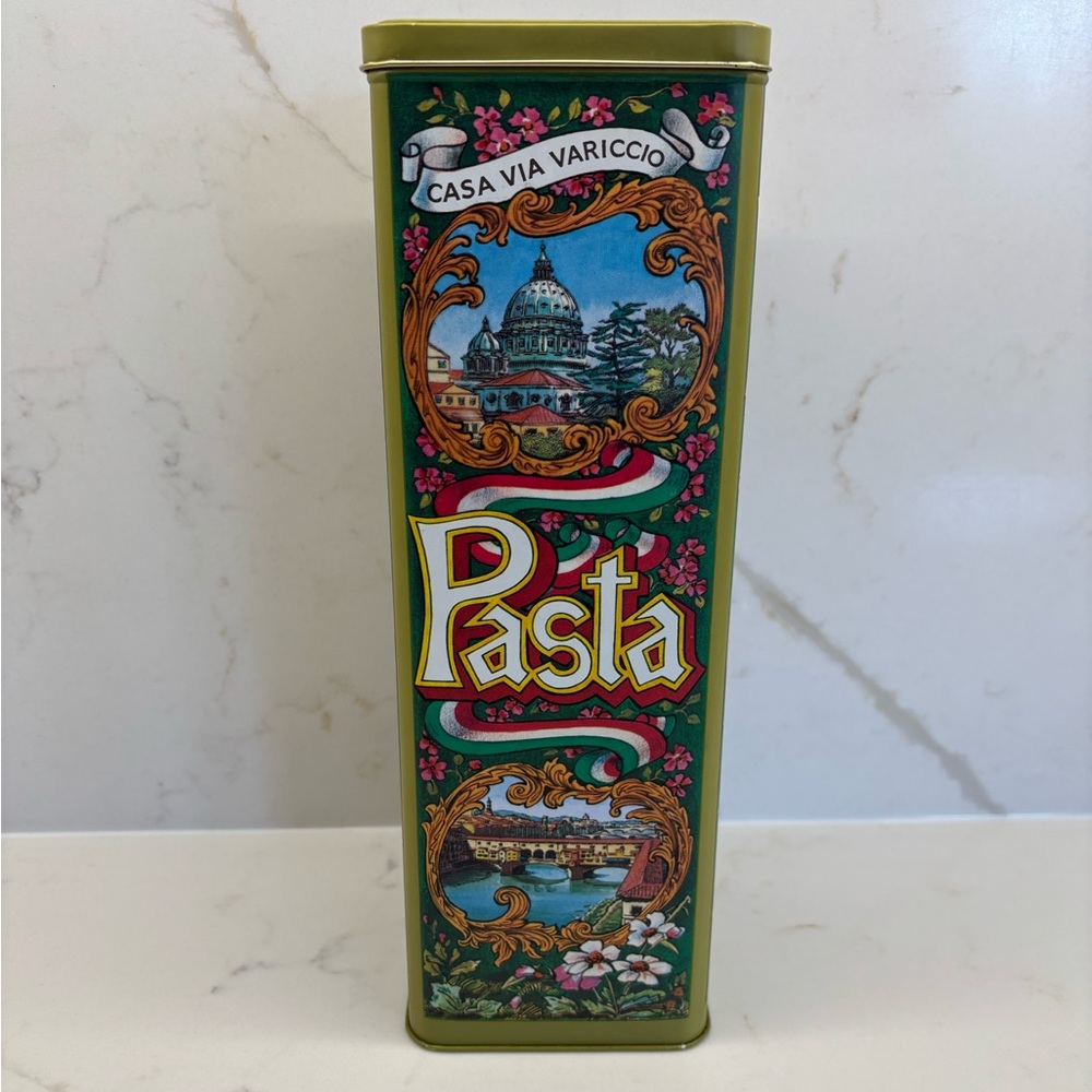 Vintage Casa Via Variccio Napoli Bologna Turino Pasta Tin